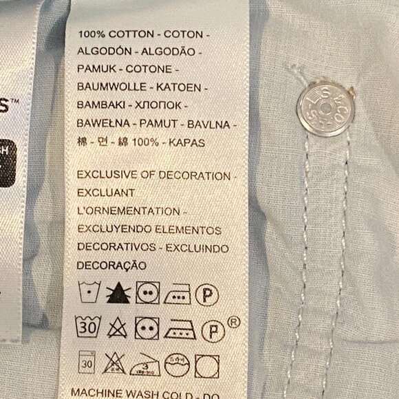 Levi's Low Pro Straight Blue Jeans 31x30 tagged sz 28 #117R - Picture 9 of 11